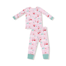 Load image into Gallery viewer, Golfing Mrs. Claus &amp; Elves PJ Set
