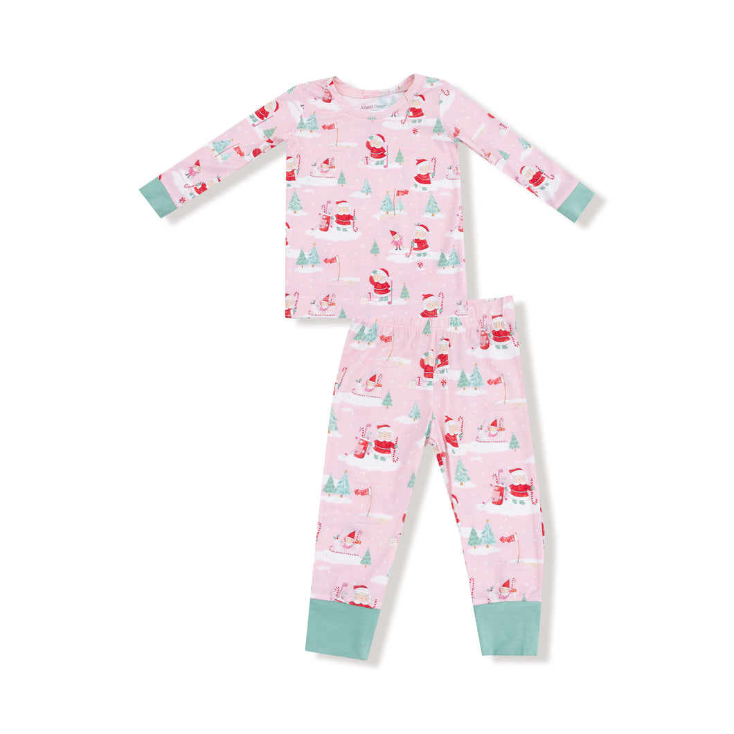Golfing Mrs. Claus & Elves PJ Set