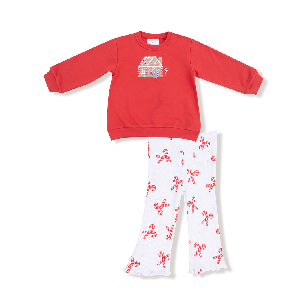 Candy Canes Sweatshirt & Pant