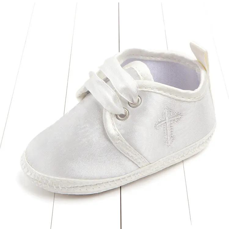 Cross Christening & Baptism Shoe