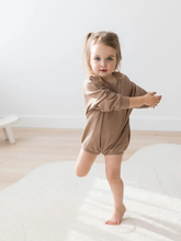 Load image into Gallery viewer, Ribbed Bubble Romper
