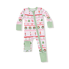 Load image into Gallery viewer, Sugar Plum Nutcracker Fair Isle Sleeper
