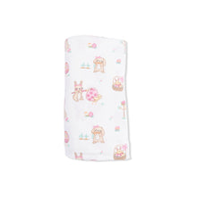 Load image into Gallery viewer, Easter Egg Hunt Pink Swaddle

