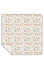 Load image into Gallery viewer, Bonjour Breakfast Swaddle Blanket
