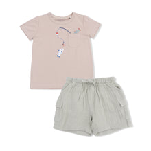 Load image into Gallery viewer, Gone Fishing Tee &amp; Cargo Short
