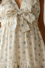 Load image into Gallery viewer, Floral Bow Midi Dress
