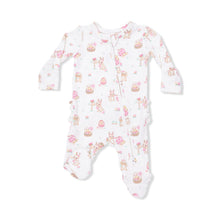 Load image into Gallery viewer, Easter Egg Hunt Pink Footie Sleeper
