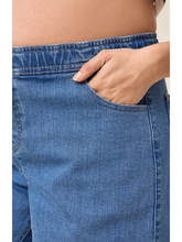 Load image into Gallery viewer, Drawstring Maternity &amp; Postpartum Jean
