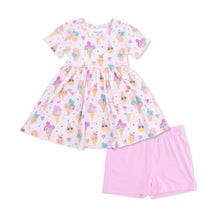 Load image into Gallery viewer, Ice Cream Fun Crew Dress
