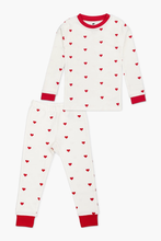 Load image into Gallery viewer, Valentine&#39;s Day Hearts Pj’s
