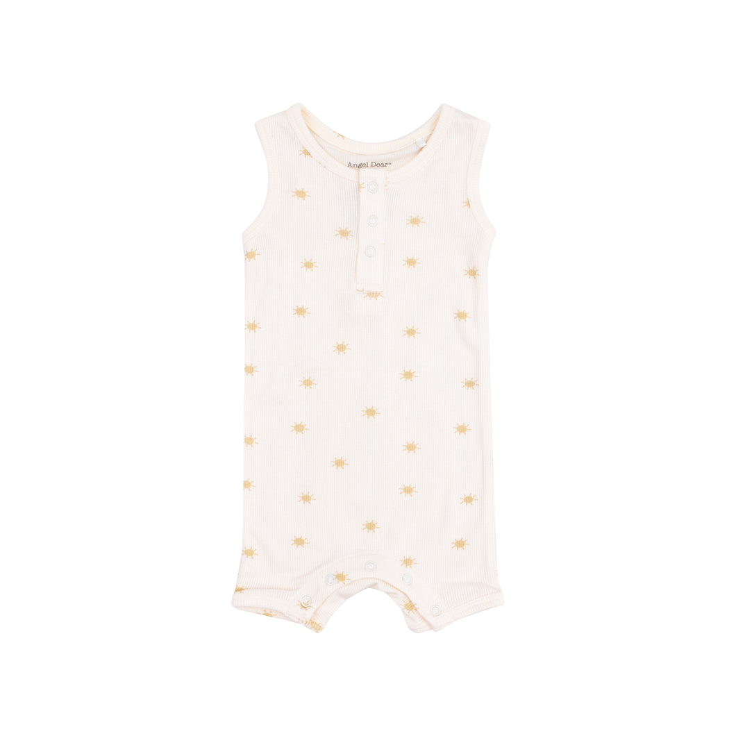 Simple Suns Sleeveless Shortie Romper