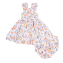 Load image into Gallery viewer, Citrus Floral Dress
