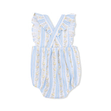 Load image into Gallery viewer, Odalys Floral Stripe Romper
