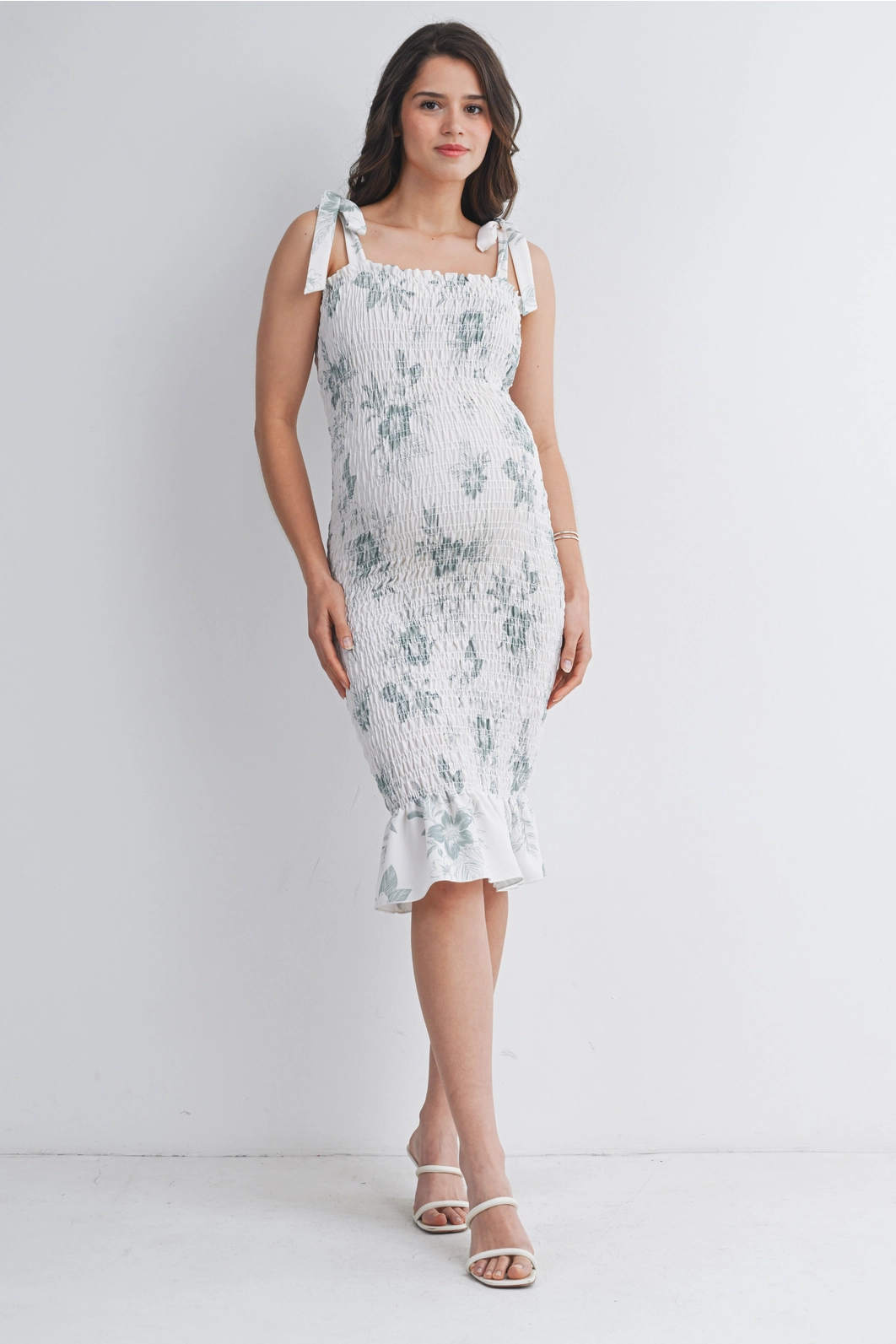 cora midi dress The Cora Dress in Denim Blue Windsor