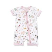 Load image into Gallery viewer, Cute Farm Animals Romper
