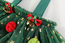 Load image into Gallery viewer, Christmas Stars Layered Tutu Dress
