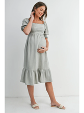 Load image into Gallery viewer, Wren Smocked Midi Dress
