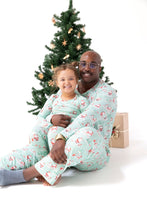Load image into Gallery viewer, Golfing Santa &amp; Elves PJ Set
