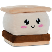 Load image into Gallery viewer, Graham the S&#39;more Vanilla Scented Embossed Plush
