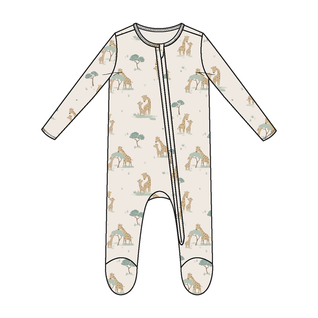 Giraffe Families Footie Sleeper