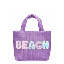 Load image into Gallery viewer, Beach Mini Straw Bag
