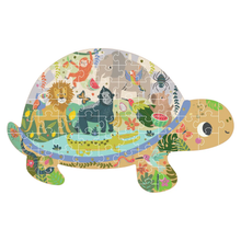 Load image into Gallery viewer, Jungle 60pc Shaped Puzzle
