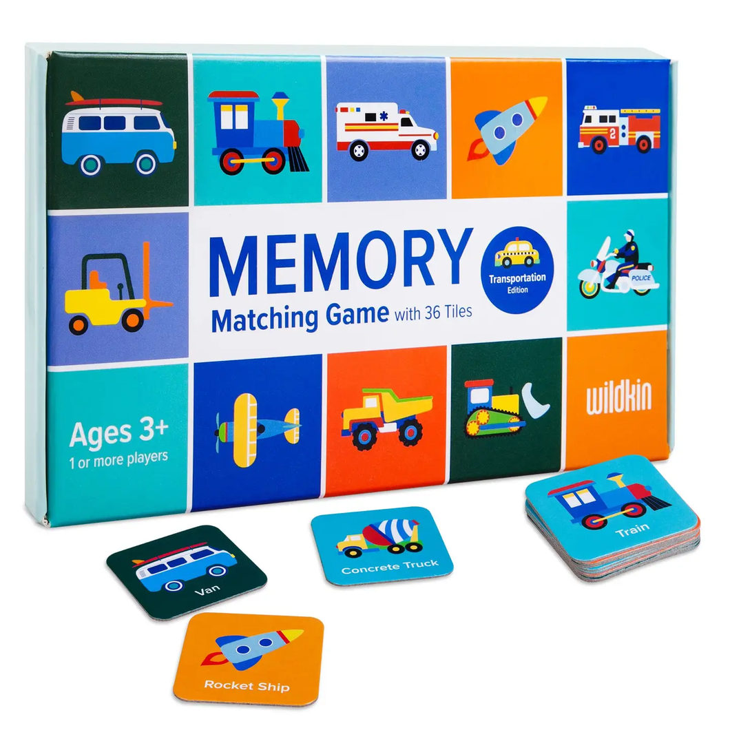 Memory Matching Game - Transportation