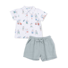 Load image into Gallery viewer, Golfing Teddy Bears Polo &amp; Shorts
