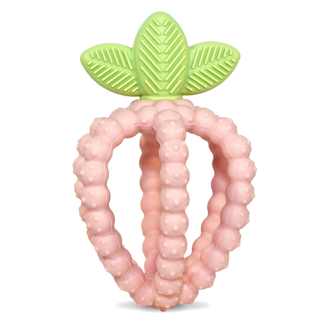 Razberry Bites Teething Toy - Pink