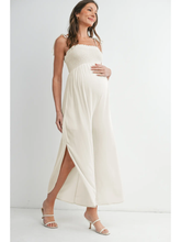 Load image into Gallery viewer, Nora Smocked Wide Leg Jumpsuit
