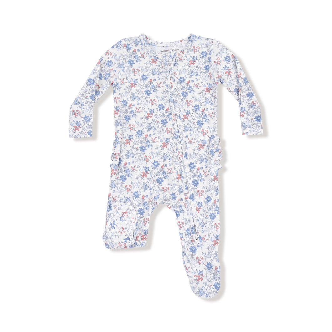 Country Girl Floral Footie Sleeper