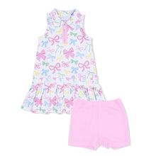 Load image into Gallery viewer, Sweet Bows Tennis Dress &amp; Short
