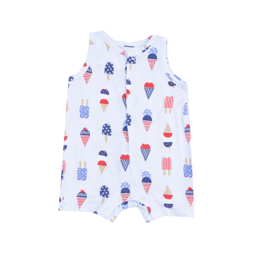 American Ice Cream Shortie Romper