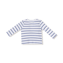 Load image into Gallery viewer, Vintage Stripe Henley Top
