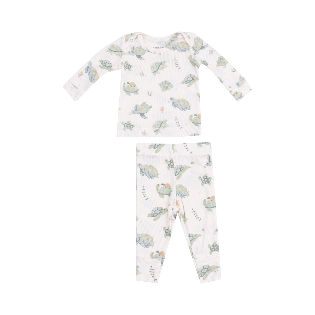 Sea Turtles Rib Loungewear Set