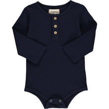 Load image into Gallery viewer, Aynor Rib Henley Onesie
