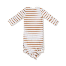 Load image into Gallery viewer, Vintage Stripe Knotted Gown
