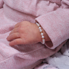 Load image into Gallery viewer, 14K Gold-Plated Pearl Bracelet
