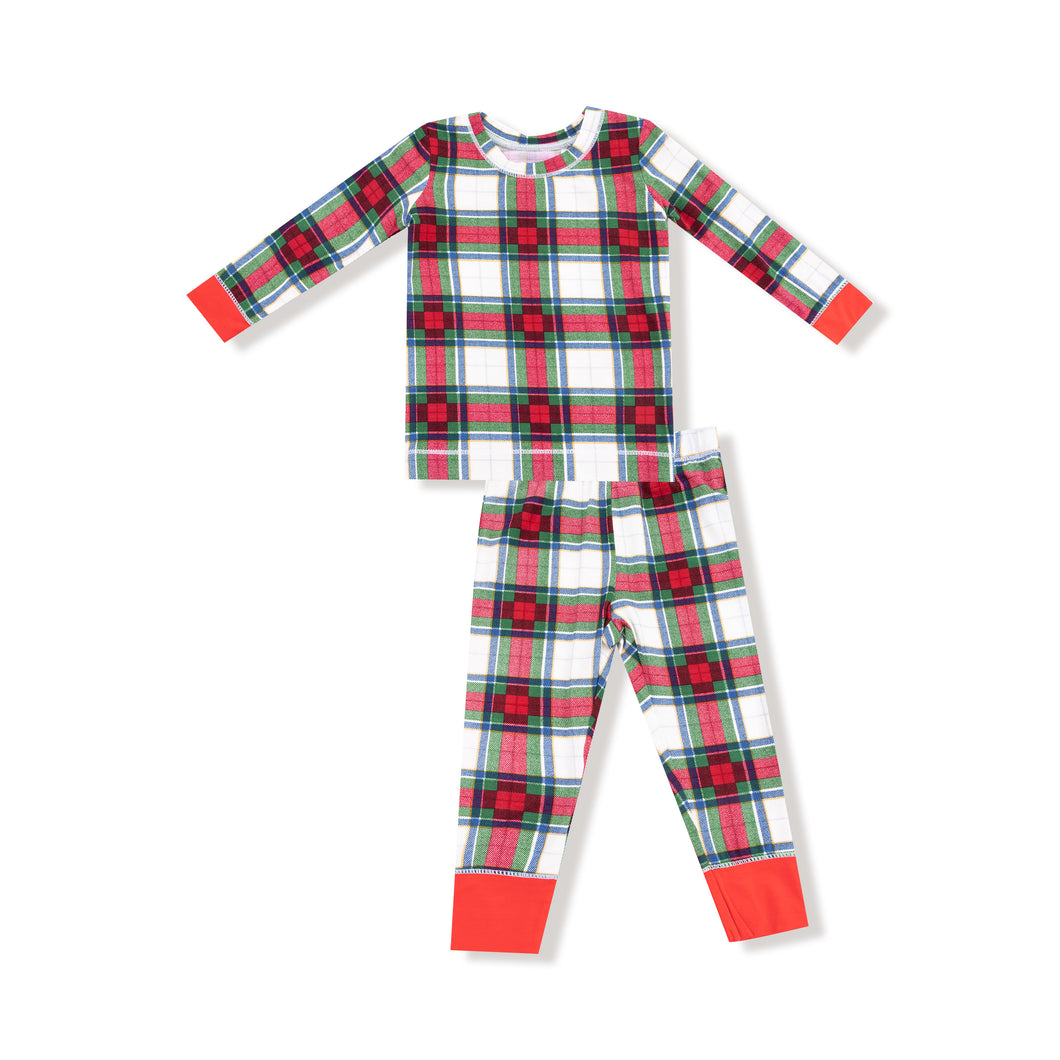 Holiday Plaid PJ Set