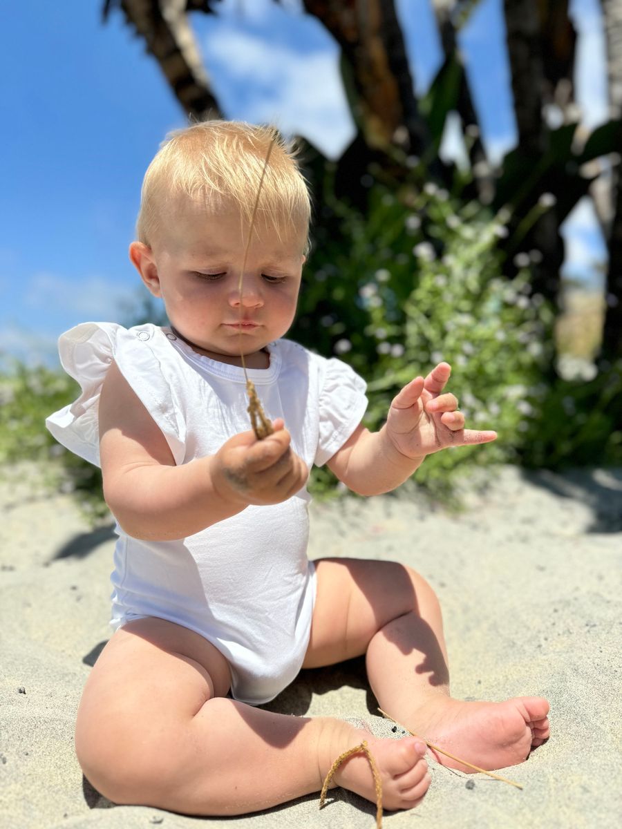 Flutter Sleeve Onesie
