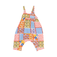 Load image into Gallery viewer, Ric Rac Patchwork Romper
