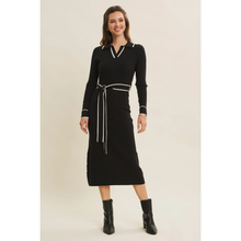 Load image into Gallery viewer, Rue Sweater Dress &amp; Belt

