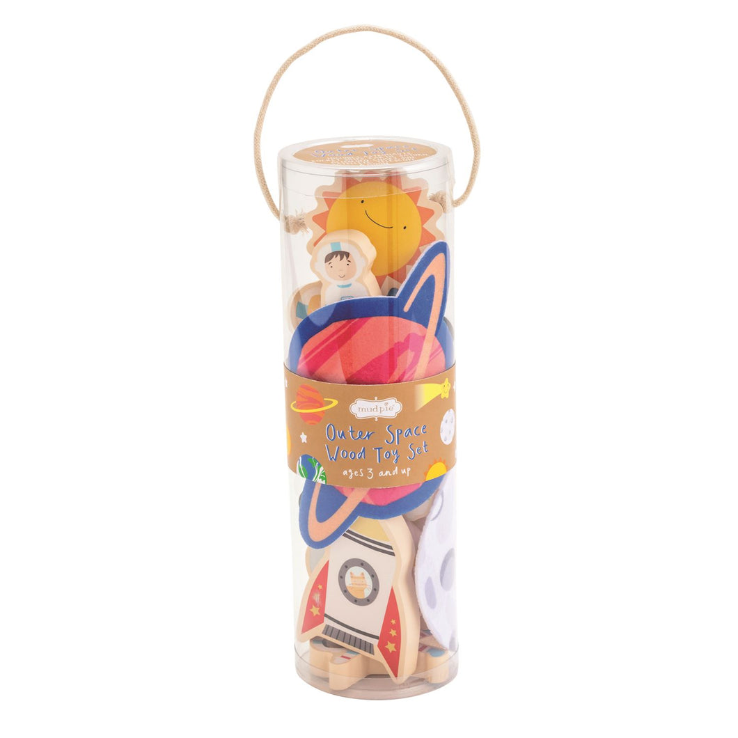 Outer Space Wood Toy Set
