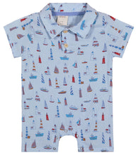 Load image into Gallery viewer, Finley Lighthouses Romper
