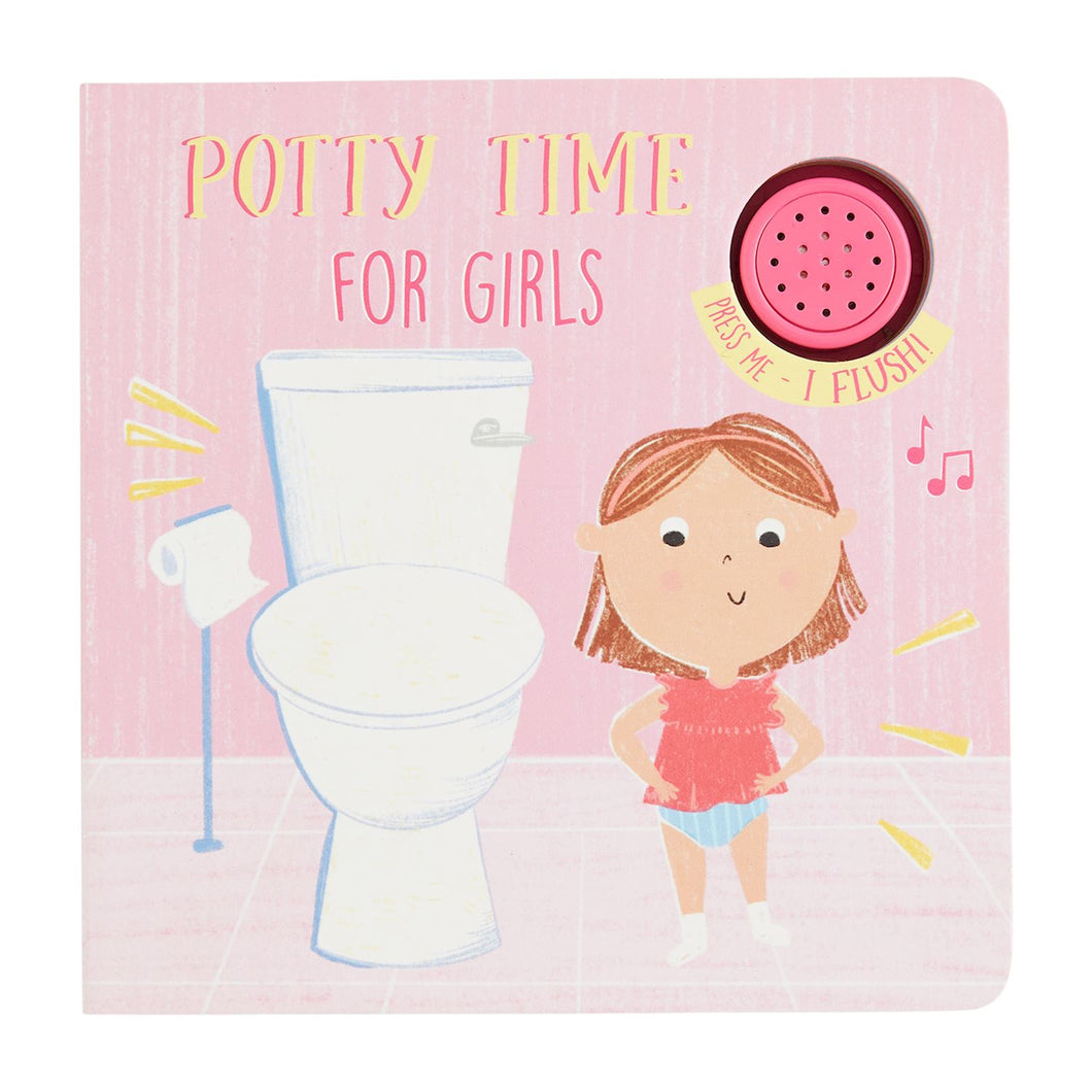 Girl Potty Time Board Book