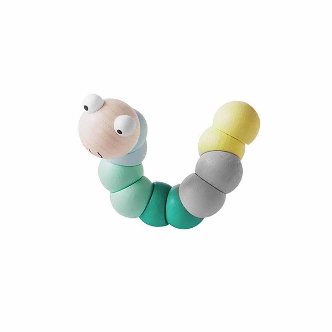 Green Wiggly Worm Toy