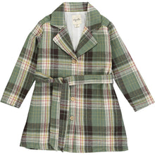 Load image into Gallery viewer, Indy Green Plaid Coat
