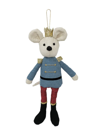 King Mouse Doll Ornament