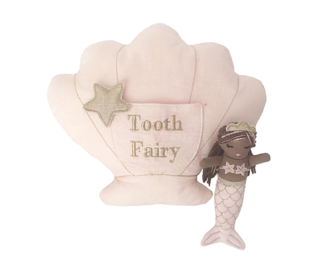 Macie Mermaid Tooth Fairy Pillow & Doll