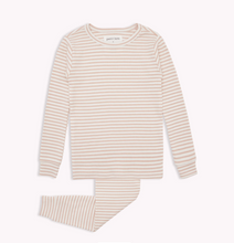 Load image into Gallery viewer, Rose Dust Striped PJ Set
